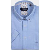 Giordano Casual hemd korte mouw Blauw League 316000/61