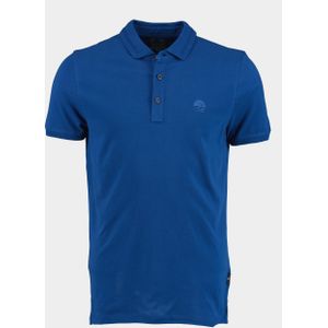 Basefield Polo korte mouw Blauw Polo Shirt 1/2 Arm 219017704/611