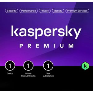 Kaspersky - Premium - Antivirus - Voor 1 Apparaat