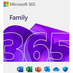 Microsoft 365 Family | altijd laatste updates | jaarlicentie | 6 gebruikers