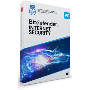 Bitdefender Internet Security | 1 jaar abonnement | alleen PC gebruikers | 3 installaties