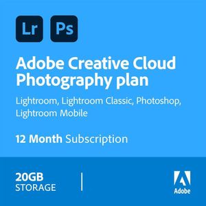 Adobe Photography Plan | 1 Gebruiker - 2 Installaties | Windows &amp; Mac