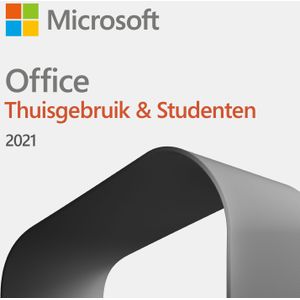 Office 2021 | Thuisgebruik en Studenten | Eenmalige aanschaf | 1 Gebruiker