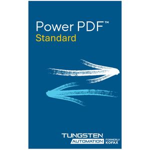 Tungsten - Power PDF Standard - Software - 1 PC - Windows