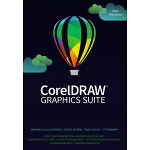 CorelDRAW Graphics Suite 365 | 1 jaar | Windows - Mac