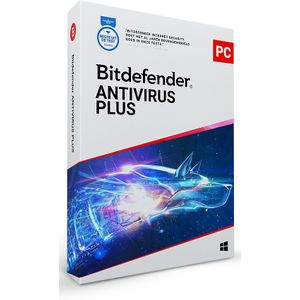 Bitdefender Antivirus Plus | 1 installatie | jaarlicentie | PC | Windows