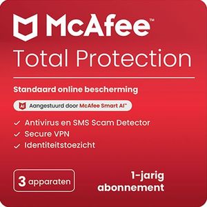 McAfee Total Protection | 3 Apparaten | Windows, Mac, Android &amp; iOS
