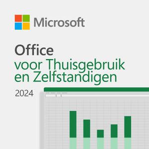 Microsoft Office 2024 Thuisgebruik &amp; Zelfstandigen | Windows + Mac