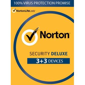 Norton Security Deluxe | 12 maanden | altijd de nieuwste versies | 6 apparaten | altijd veilig bankieren