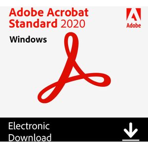 Adobe Acrobat Standard 2020 | 2 Installaties | Windows | Eenmalige aanschaf