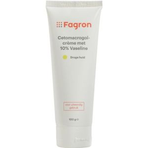 Fagron Cetomacrogolcrème 10% Vaseline 100gr