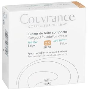 Eau Thermale Avène Couvrance Cream foundation beige matte finish nr 2,5 10gr