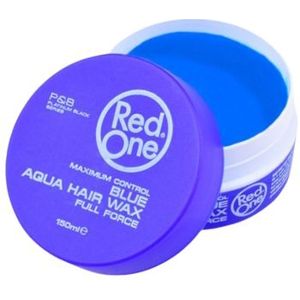 Red One Full Force Aqua Hair Wax Blue 150ml