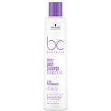 Schwarzkopf Bonacure Frizz Away Shampoo 250ml - Normale shampoo vrouwen - Voor Alle haartypes