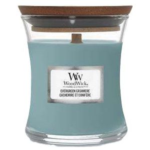 WoodWick Geurkaars Mini Evergreen Cashmere 85 gr