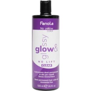 Fanola Glow & Glossy Oil Toner 500ml Clear