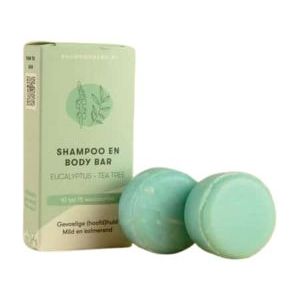 Shampoobars Mini Shampoo & Body Bar Eucalyptus - Tea Tree
