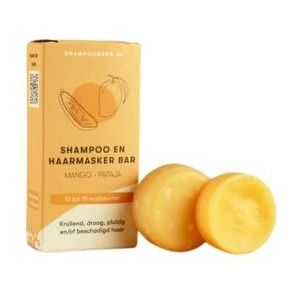 Shampoobars Mini Shampoo & Haarmasker Bar Mango - Papaja