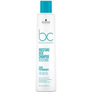 Schwarzkopf Bonacure Moisture Kick Shampoo 250ml - Normale shampoo vrouwen - Voor Alle haartypes