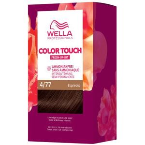 Wella Professionals Color Touch Kit - Deep Browns 4/77 Espresso