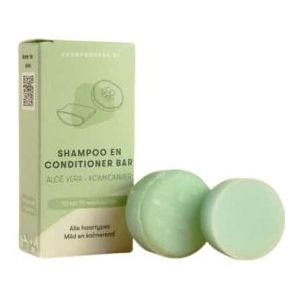 Shampoobars Mini Shampoo & Conditioner Bar Aloë Vera - Komkommer