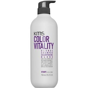 KMS CV BLONDE SHAMPOO 750ML - Normale shampoo vrouwen - Voor Alle haartypes