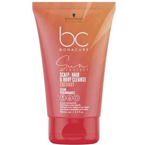 Schwarzkopf Professional BC Sun Protect Scalp, Hair & Body Cleanse 100ml