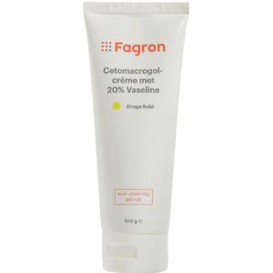 Fagron Cetomacrogolcrème 20% Vaseline 100gr