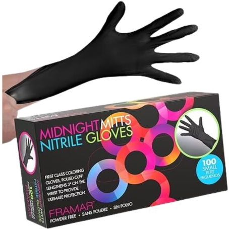 Framar - Black Mamba - Nitrilhandschoen - 100 stuks - Poedervrij