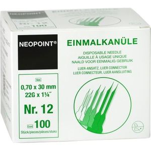 Neopoint - Injectienaald - Zwart - 100 stuks