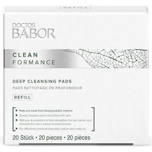 BABOR DOCTOR BABOR Cleanformance Deep Cleansing Pads Refill 20 stuks