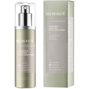 M2 Beauté Ultra Pure Solutions Hyaluron & Collagen Facial Nano Spray 75ml