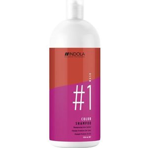 Indola Color Shampoo 1500ml - Normale shampoo vrouwen - Voor Alle haartypes