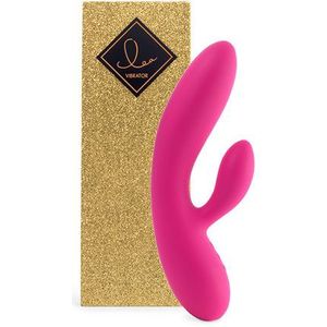 Feelztoys - Lea Vibrator met Glitters USB-oplaadbaar Roze