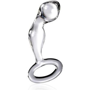 Pipedream Icicles - NO. 46 Glazen Buttplug Doorzichtig