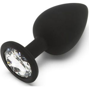 ToyJoy - Diamond Booty Jewel Large Butt Plug Zilver