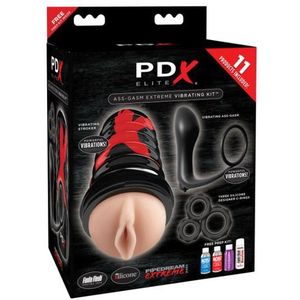 Pipedream - PDX Elite Ass Gasm Vibrerende Masturbator Met Ass-Gasm Plug