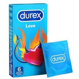Durex - Love Condooms Met Glijmiddel 6 st.
