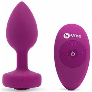 B-Vibe - Vibrerende Juwelen USB-oplaadbare Anale Plug S/M Roze