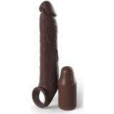 Pipedream - Bruine Penis Vergrotende Sleeve met Strap 24cm
