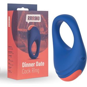 FeelzToys - RRRING Dinner Date Vibrerende Cock Ring USB-oplaadbaar