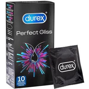 Durex - Perfect Gliss Condooms Met Extra Glijmiddel 10 st.