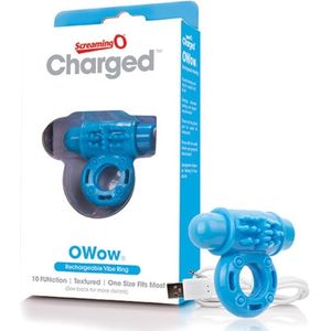 Screaming O - Charge OWow Vibe Ring  Blauw