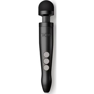 Doxy - Die Cast 3R Oplaadbare Wand Massager Zwart