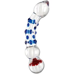 Icicles - No. 18 Hand Geblazen Glazen Dildo