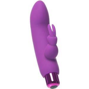 PowerBullet - Alice?s Bunny Vibrator 10 Standen (2 vibrators in ��n) Paars