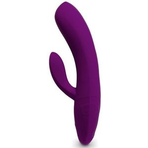 Laid - V.1 Silicone Rabbit Vibrator USB-Oplaadbaar Paars