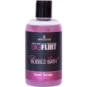 Sensuva - Big Flirt Feromonen Bubbel Badgel 237 ml Lichtroze