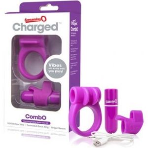 The Screaming O - Charged Combo Kit  Paars