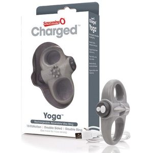 The Screaming O - Charged Yoga Vibe Ring Zilver